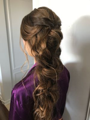 Bridal hair by Kelsey Olafson at Lifespa Ft Washington in Fort Washington, PA 19034 on Frizo