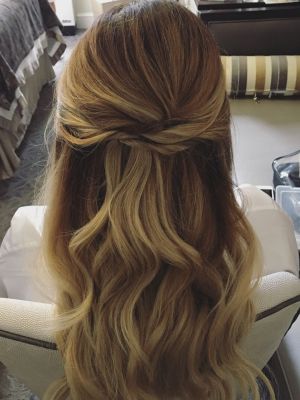 Bridal hair by Kelsey Olafson at Lifespa Ft Washington in Fort Washington, PA 19034 on Frizo