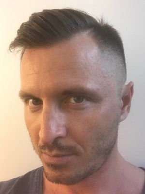 Men's haircut by Yuri Belov at Frizo Salon by U-Mode in Brooklyn, NY 11235 on Frizo