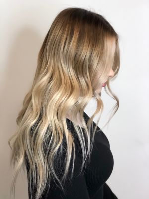 Balayage by Ashley Trenholme at Jennerations Salon in Mansfield, MA 02048 on Frizo