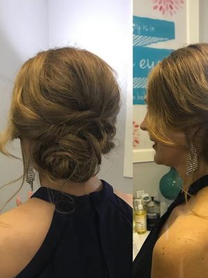 Updo by Sogand Robatian at Illusions Unlimited Salon in Mission Viejo, CA 92691 on Frizo