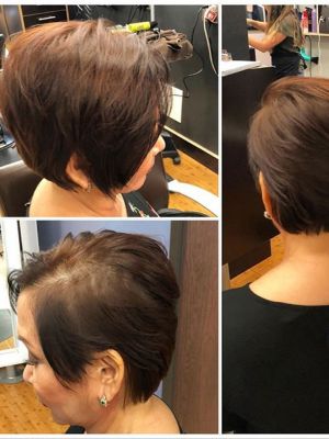 Women's haircut by Sogand Robatian at Illusions Unlimited Salon in Mission Viejo, CA 92691 on Frizo