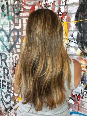 Partial highlights by Fleur Spratley at Hair by Fleur in Miami, FL 33180 on Frizo