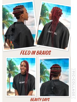 Braids by Shardae Vanhook at Tisun Beauty Salon in Charlotte, NC 28213 on Frizo