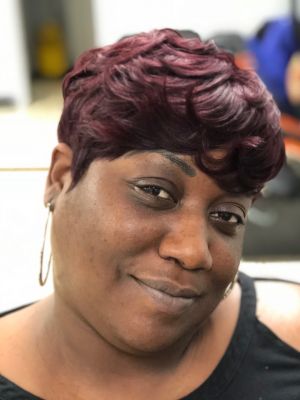 Haircut / blow dry by Shardae Vanhook at Tisun Beauty Salon in Charlotte, NC 28213 on Frizo