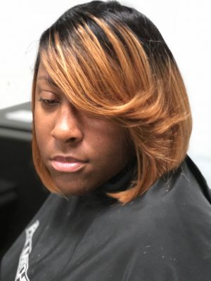 Women's haircut by Shardae Vanhook at Tisun Beauty Salon in Charlotte, NC 28213 on Frizo