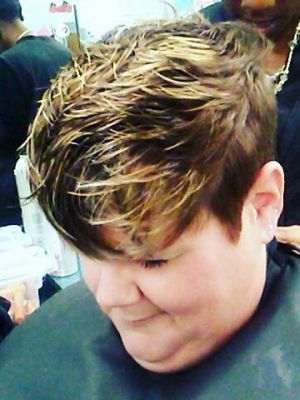 Highlights by Princess Foster at Martin Community College Cosmetology in Williamston, NC 27892 on Frizo