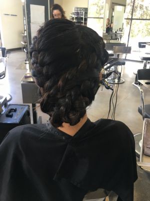 Updo by Myranda Cantu in San Antonio, TX 78218 on Frizo