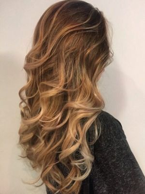 Balayage by Anna Godunova at Frizo Salon by U-Mode in Brooklyn, NY 11235 on Frizo