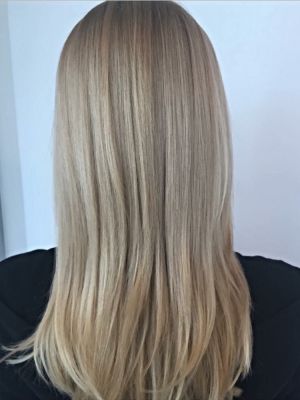 Balayage by Anna Godunova at Frizo Salon by U-Mode in Brooklyn, NY 11235 on Frizo