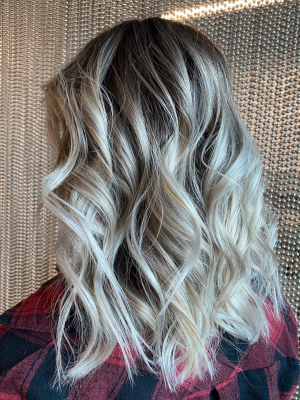 Balayage by Anna Godunova at Frizo Salon by U-Mode in Brooklyn, NY 11235 on Frizo