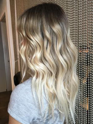 Balayage by Anna Godunova at Frizo Salon by U-Mode in Brooklyn, NY 11235 on Frizo