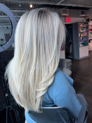 Highlights by Anna Godunova at Frizo Salon by U-Mode in Brooklyn, NY 11235 on Frizo