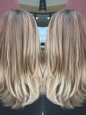 Highlights by Mae Jones at La petite salon in Denver, CO 80214 on Frizo