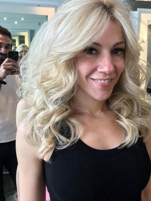 Highlights by Elie Khoury at Ek salon in Houston, TX 77056 on Frizo