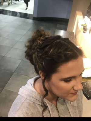 Updo by Lexie Reichartz at Time to get flawless in Waukesha, WI 53186 on Frizo