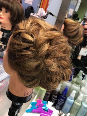 Updo by Lexie Reichartz at Time to get flawless in Waukesha, WI 53186 on Frizo