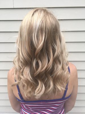 Highlights by Taylor Larcombe at Hair it is in Monson, MA 01057 on Frizo
